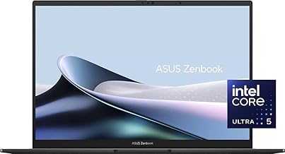 ZenBook 14 Pro oled Q415 Business Laptop (14" Fhd+ Touchscreen, Intel 14-Core Ultra 5 125H, 8Gb ddr5, 512Gb ssd), Ai pc, Fhd Webcam, Win 11 Pro