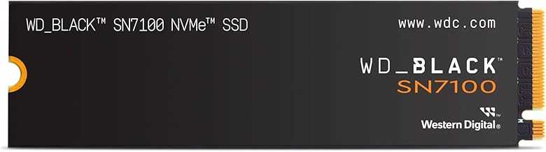 2TB SN7100 NVMe Internal Gaming SSD Solid State Drive - Gen4 PCIe, M.2 2280, Up to 7,250 MB/s - WDS200T4X0E [New Version]