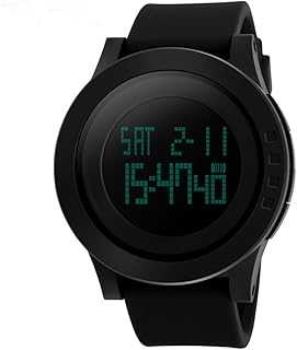 1142 Japanese-Quartz LED Display 50M Waterproof Sports Multifunction Watch