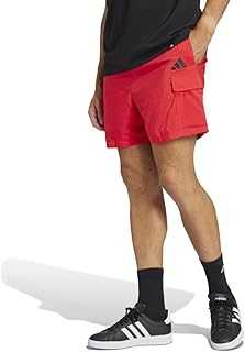 adidas Men's Essentials Small Logo Cargo Chelsea Shorts