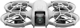 Neo, Mini Drone with 4K UHD Camera for Adults, 135g Self Flying Drone that Follows You, Palm Takeoff, Subject Tracking, QuickShots, Stabilized Video, Built-In Propeller Guard (Controller-Free)