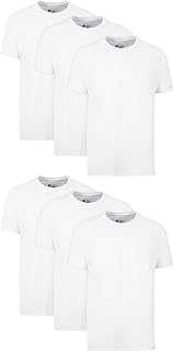 Men's Cotton, Moisture-Wicking Crew Tee Undershirts, Multi-Packs Available