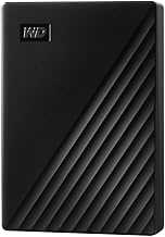 5TB My Passport, Portable External Hard Drive, Black, backup software with defense against ransomware, and password protection, USB 3.1/USB 3.0 compatible - WDBPKJ0050BBK-WESN