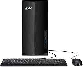 Aspire TC-1785-UA92 Desktop | Intel Core i5-14400 10-Core Processor | 8GB DDR5-5600 Memory | 512GB PCIe 4.0 NVMe SSD | SD Card Reader | Wi-Fi 6E | Windows 11 Home