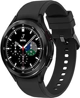 Samsung Galaxy Watch 4 Classic 46mm Smartwatch with ECG Monitor Tracker for Health Fitness Running Sleep Cycles GPS Fall Detection LTE US Version, Black (Renewed)