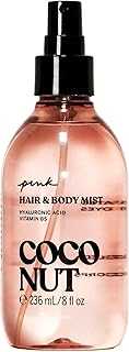 PINK Coconut Hair & Body Mist, Perfume Spray for Women (8 oz)