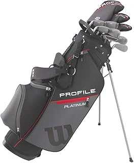 Men's Profile Platinum Complete Golf Club Package Set - Right Handeded, Stand Bag