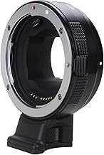 Lens Mount Adapter Auto Focus Lens Converters Compatible with Canon EF/EF-S Lens for Sony E Mount Mirrorless Cameras Series A9 A7R5 A7R4 A7R3 A7R2 A7R3A A7R4A A7M3 A7M2 A7R A7S2 A7S A7 and NEX Series