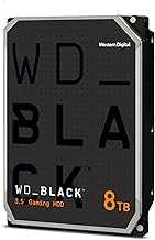 8TB WD_Black Performance Internal Hard Drive HDD - 7200 RPM, SATA 6 Gb/s, 256 MB Cache, 3.5" - WD8002FZBX