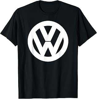 Volkswagen Classic White VW Logo Father's Day T-Shirt