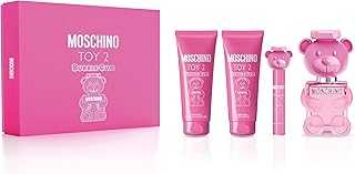 Toy 2 Bubble Gum Women's 4-Piece Gift Set – EDT Spray, Body Lotion, Shower Gel