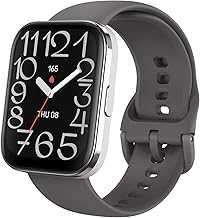 Bip 5 Unity Smart Watch 46mm, 11-Day Battery, Fitness Activity Tracker with 120+ Sports Modes, Heart Rate & Sleep Monitor, Customizable Watch Faces, for Android & iPhone, Charcoal