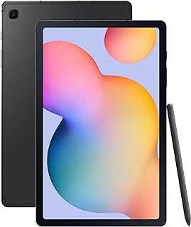 Galaxy Tab S6 Lite 10.4' 64GB WiFi Android Tablet, S Pen Included, Gaming Ready, Long Battery Life, Slim Metal Design, Expandable Storage, US Version, Oxford Gray, Amazon Exclusive (2024)