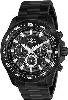 Men's 22785 Speedway Analog Display Quartz Black Watch