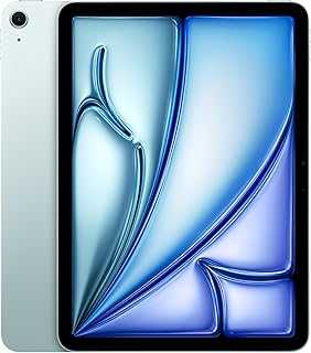 iPad Air 11-inch with M3 chip Built for Apple Intelligence, Liquid Retina Display, 256GB, 12MP Front/Back Camera, Wi-Fi 6E, Touch ID, All-Day Battery Life — Blue