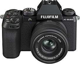 X-S20 Mirrorless Digital Camera XC15-45mm Lens Kit Black