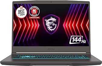Thin A15 15.6” 144Hz FHD Gaming Laptop: Ryzen 5-7535HS, NVIDIA Geforce RTX 2050, 8GB DDR5, 512GB NVMe SSD, Cooler Boost 5, Win 11: Black B7UCX-218US