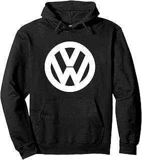 Volkswagen Classic White VW Logo Father's Day Pullover Hoodie