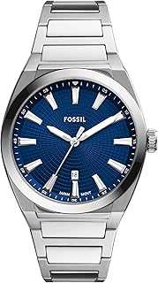 Men's Everett Quartz Stainless Steel Three-Hand Watch