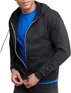 Men's EcoSmart Fleece Full-Zip Hoodie Sweatshirt