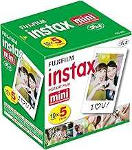 Instax Mini Instant Film, 10 Sheets×5 Pack(Total 50 Shoots)