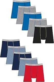 Boys' and Toddler Underwear, Comfort Flex and ComfortSoft Boxer Briefs, Multiple Packs Available