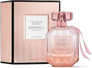 Bombshell Seduction Eau de Parfum, Notes of White Peony, Sage & Velvet Musk, Perfumes for Women (1.7 oz)