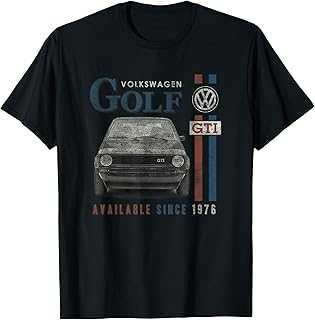 Volkswagen Golf GTI Racing Distressed Father's Day T-Shirt