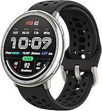 Active 2 Smart Watch 44mm, GPS Maps with Direction, Fitness Tracker, 10 Day Battery, Sleep Monitor, 160+ Sport Modes, Water Resistant, for Android & Apple iPhone, Black Silicone