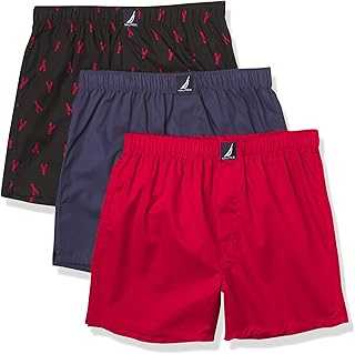 Men's Cotton Woven 3 Pack Boxer