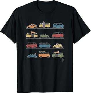 Volkswagen Vans And Beetles Father's Day T-Shirt