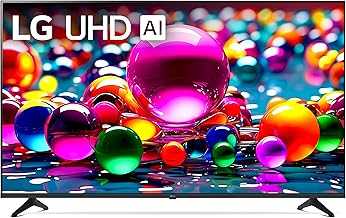55-Inch Class UHD AI 4K UA77 Series Smart TV w/AI Sound Pro, HDR10, 4K Super Upscaling, Filmmaker Mode, Wow Orchestra, Compatible with Alexa (55UA7700PUB, 2025)