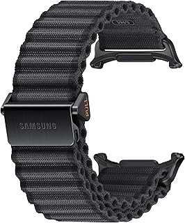 Galaxy Watch Ultra Trail Band, Smartwatch Replacement Strap for Men and Women, One Click Attachment, ET-SVL70MBEGUJ, Dark Gray