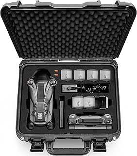 Waterproof Hard Carrying Case for DJI Mavic 4 Pro Drone, Fly More Combo, DJI RC Pro 2/RC 2, Battery (7 pcs), Charging Hub, and other Accessories(Case Only)