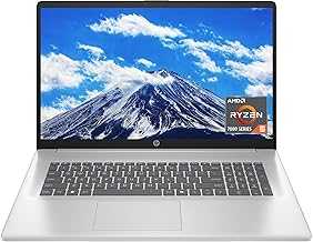 17.3 inch Laptop, HD+ Display, AMD Ryzen 5 7520U, 16 GB RAM, 512 GB SSD, AMD Radeon Graphics, Windows 11 Home, Natural Silver, 17-cp2199nr