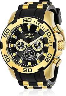 Men's 22340 Pro Diver Analog Display Quartz Black Watch