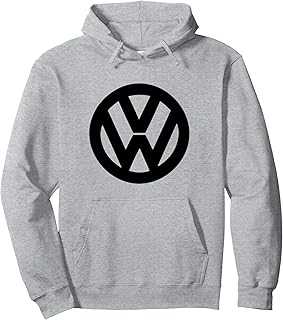 Volkswagen Classic Black VW Logo Father's Day Pullover Hoodie