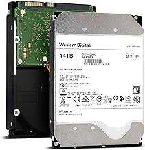 Western Digital 14TB Ultrastar DC HC530 SATA HDD - 7200 RPM, SATA 6 Gb/s, 512MB Cache, 3.5" - WUH721414ALE604 (Renewed)