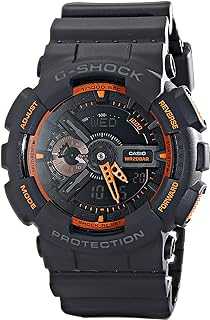 Casio Men's GA-110TS-1A4 G-Shock Analog-Digital Watch With Grey Resin Band