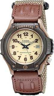 FT500WC Series | Men's Analog Watch | 100 Meter Water Resistance | LED Light | Date Display | Leather/Cloth Band | Regular Time Keeping (HR, Min, SEC, PM, Date, Day) | 3 Year Battery
